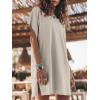 imageANRABESS Womens Summer T Shirt Dress 2026 Beach Vacation Travel Outfits Casual Simple Soft Mini Sundress Cover Up ClothesLight Gray