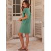 imageANRABESS Womens Summer T Shirt Dress 2026 Beach Vacation Travel Outfits Casual Simple Soft Mini Sundress Cover Up ClothesLight Green