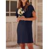 imageANRABESS Womens Summer T Shirt Dress 2026 Beach Vacation Travel Outfits Casual Simple Soft Mini Sundress Cover Up ClothesNavy Blue