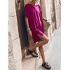 imageANRABESS Womens Summer T Shirt Dress 2026 Beach Vacation Travel Outfits Casual Simple Soft Mini Sundress Cover Up ClothesRed Violet