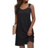 imageANRABESS Womens Summer Dresses Sleeveless Beach Cover Ups Swimsuit Casual Sundress 2026 Boho Cruise Vacation Tank Short DressBlack