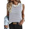 imageANRABESS Womens Sweater Vest Top Striped Sleeveless Lightweight Knit Tank Tops 2026 Summer Spring Clothes Vacation OutfitsWhite Navy Blue
