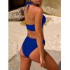 imageANRABESS Bikini Sets for Women Two Piece Swimsuits Sexy V Neck Halter String Bathing Suit 2026 Summer Beach SwimwearRoyal Blue