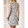 imageANRABESS Summer Dresses for Women 2026 Casual Keyhole Sleeveless Beach Cover Up Short Sundress Cruise Outfits Vcation ClothesBlue Yellow Floral
