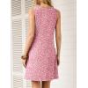 imageANRABESS Summer Dresses for Women 2026 Casual Keyhole Sleeveless Beach Cover Up Short Sundress Cruise Outfits Vcation ClothesPink White Floral
