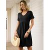 imageANRABESS Summer Dresses for Women 2026 Casual Short Sleeve V Neck Spring Dress Beach Vacation Clothes Cruise Resort OutfitsBlack