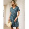 imageANRABESS Summer Dresses for Women 2026 Casual Short Sleeve V Neck Spring Dress Beach Vacation Clothes Cruise Resort OutfitsBlue White Floral