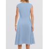 imageANRABESS Women Cap Sleeve Cocktail Party Semi Formal Midi Dress 2026 Summer Spring ALine Swing Wedding Guest Vintage DressesLight Blue