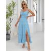 imageANRABESS Women Summer Casual Floral Printed Square Neck Sleeveless Straps Elastic Waist Slit Beach Vacation Maxi DressBlue