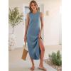 imageANRABESS Women Summer Casual Maxi Sundress Sleeveless Loose Split 2026 Trendy Tank Shirt Long Dress Beach Vacation ClothesGrey Blue