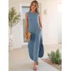 imageANRABESS Women Summer Casual Maxi Sundress Sleeveless Loose Split 2026 Trendy Tank Shirt Long Dress Beach Vacation ClothesGrey Blue