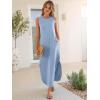 imageANRABESS Women Summer Casual Maxi Sundress Sleeveless Loose Split 2026 Trendy Tank Shirt Long Dress Beach Vacation ClothesLight Blue