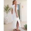 imageANRABESS Women Summer Casual Maxi Sundress Sleeveless Loose Split 2026 Trendy Tank Shirt Long Dress Beach Vacation ClothesWhite