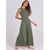 imageANRABESS Women Summer Casual Sleeveless Maxi Sundress Button Fit amp Flare ALine Flowy Long Dresses 2026 Beach OutfitsArmy Green