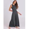 imageANRABESS Women Summer Casual Sleeveless Maxi Sundress Button Fit amp Flare ALine Flowy Long Dresses 2026 Beach OutfitsGray Blue
