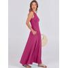 imageANRABESS Women Summer Casual Sleeveless Maxi Sundress Button Fit amp Flare ALine Flowy Long Dresses 2026 Beach OutfitsHot Pink