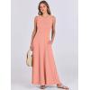 imageANRABESS Women Summer Casual Sleeveless Maxi Sundress Button Fit amp Flare ALine Flowy Long Dresses 2026 Beach OutfitsLight Pink