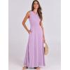 imageANRABESS Women Summer Casual Sleeveless Maxi Sundress Button Fit amp Flare ALine Flowy Long Dresses 2026 Beach OutfitsLight Purple