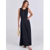 imageANRABESS Women Summer Casual Sleeveless Maxi Sundress Button Fit amp Flare ALine Flowy Long Dresses 2026 Beach OutfitsNavy Blue