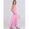 imageANRABESS Women Summer Casual Sleeveless Maxi Sundress Button Fit amp Flare ALine Flowy Long Dresses 2026 Beach OutfitsPink
