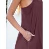 imageANRABESS Women Summer Dress 2026 Beach Vacation Outfits Tennis Athletic Workout Romper Dress Built in Shorts Travel ClothesBurgundy