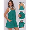 imageANRABESS Women Summer Dress 2026 Beach Vacation Outfits Tennis Athletic Workout Romper Dress Built in Shorts Travel ClothesTeal Green