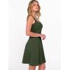 imageANRABESS Women Summer Sleeveless Square Neck Cocktail Dress 2026 ALine Casual Formal Beach Vacation Party Mini DressArmy Green