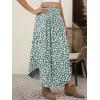 imageANRABESS Womens Maxi Skirts Summer Boho Floral High Waisted Flowy Swing Pleated Beach Long Skirt with PocketsFloral Beige