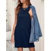 imageANRABESS Womens Summer Casual Mini Dresses 2026 Sleeveless Crewneck WrinkleFree Sundress Beach Vacation Short Tank DressNavy Blue