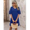 imageANRABESS Womens Summer Dresses 2026 Ruffle Sleeve V Neck Casual A Line Tshirt Mini Dress Beach Vacation Clothes with PocketsRoyal
