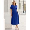 imageANRABESS Womens Summer Maxi Dresses Casual Short Sleeve Elegant Classy Vintage 2026 Spring Flowy Cocktail Dress 80s OutfitRoyal Blue