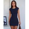 imageANRABESS Womens Summer Sleeveless Bodycon Mini Dress Ribbed Knit Crewneck 2026 Basic Slim Fit Party Cocktail Short DressesNavy Blue