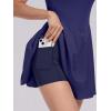 imageANRABESS Womens Tennis Athletic Pleated Summer Mini Dress 2026 Golf Workout Build in Shorts Casual Romper Short SundressDeep Blue