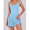 imageANRABESS Womens Tennis Athletic Pleated Summer Mini Dress 2026 Golf Workout Build in Shorts Casual Romper Short SundressSky Blue