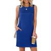 imageANRABESS Womens Summer Casual Mini Dresses 2026 Sleeveless Crewneck WrinkleFree Sundress Beach Vacation Short Tank DressRoyal Blue