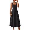 imageANRABESS Womens Sweetheart Neck Sleeveless Midi Dress 2026 Summer Formal Wedding Guest Party Cocktail Dresses with PocketsBlack