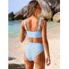 imageANRABESS Bikini Sets for Women Summer High Waisted 2 Piece Bathing Suit Ribbed Tie Knot Swimsuit 2026 Beach Vacation SwimwearLight Blue