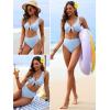 imageANRABESS Bikini Sets for Women Summer High Waisted 2 Piece Bathing Suit Ribbed Tie Knot Swimsuit 2026 Beach Vacation SwimwearLight Blue