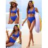 imageANRABESS Bikini Sets for Women Summer High Waisted 2 Piece Bathing Suit Ribbed Tie Knot Swimsuit 2026 Beach Vacation SwimwearRoyal Blue
