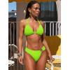 imageANRABESS Bikini Sets for Women Triangle Two Piece Halter Bathing Suit 2026 Summer Beach Vacation Strap Thong Sexy SwimsuitNeon Green