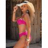 imageANRABESS Bikini Sets for Women Two Piece Cheeky Swimsuit String Sexy Ruffle High Cut Triangle Bathing Suit Cute Swimwear 2026Hot Pink