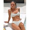 imageANRABESS Bikini Sets for Women Two Piece Cheeky Swimsuit String Sexy Ruffle High Cut Triangle Bathing Suit Cute Swimwear 2026White