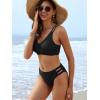 imageANRABESS Bikini Sets for Women V Neck Criss Cross Two Piece Swimsuit Sexy Cutout Bathing Suit 2026 Beach Vacation SwimwearBlack