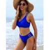 imageANRABESS Bikini Sets for Women V Neck Criss Cross Two Piece Swimsuit Sexy Cutout Bathing Suit 2026 Beach Vacation SwimwearDark Royal Blue