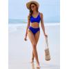 imageANRABESS Bikini Sets for Women V Neck Criss Cross Two Piece Swimsuit Sexy Cutout Bathing Suit 2026 Beach Vacation SwimwearDark Royal Blue