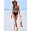 imageANRABESS Bikini Sets for Women V Neck Criss Cross Two Piece Swimsuit Sexy Cutout Bathing Suit 2026 Beach Vacation SwimwearLeopard Black