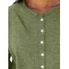 imageANRABESS Cardigan Sweaters for Women Oversized Button Down Long Sleeve Cardigans 2026 Spring Outfits Travel Holiday ClothesArmy Green