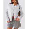 imageANRABESS Cardigan Sweaters for Women Oversized Button Down Long Sleeve Cardigans 2026 Spring Outfits Travel Holiday ClothesLight Grey