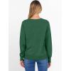 imageANRABESS Sweater for Women Long Sleeve Crewneck 2026 Spring Winter Soft Loose Fit Basic Knit Pullover Sweaters Top OutfitsForest Green