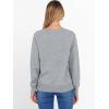 imageANRABESS Sweater for Women Long Sleeve Crewneck 2026 Spring Winter Soft Loose Fit Basic Knit Pullover Sweaters Top OutfitsLight Gray